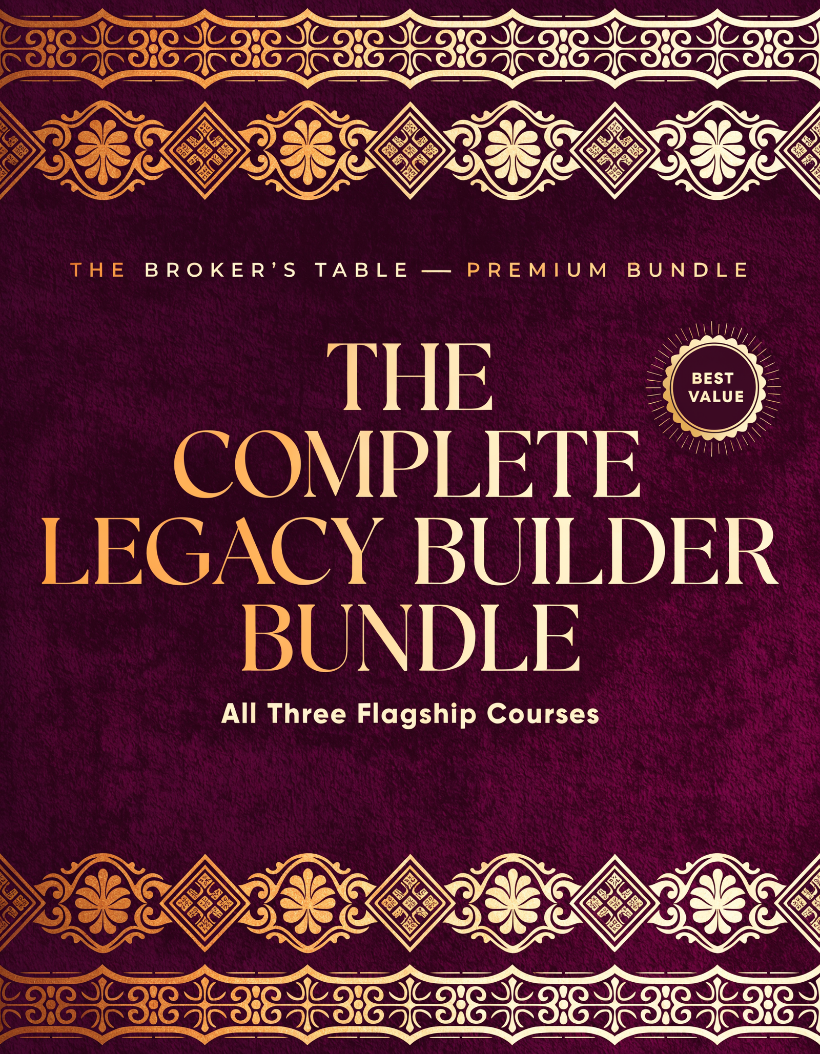Complete legacy builder bundle — course cover