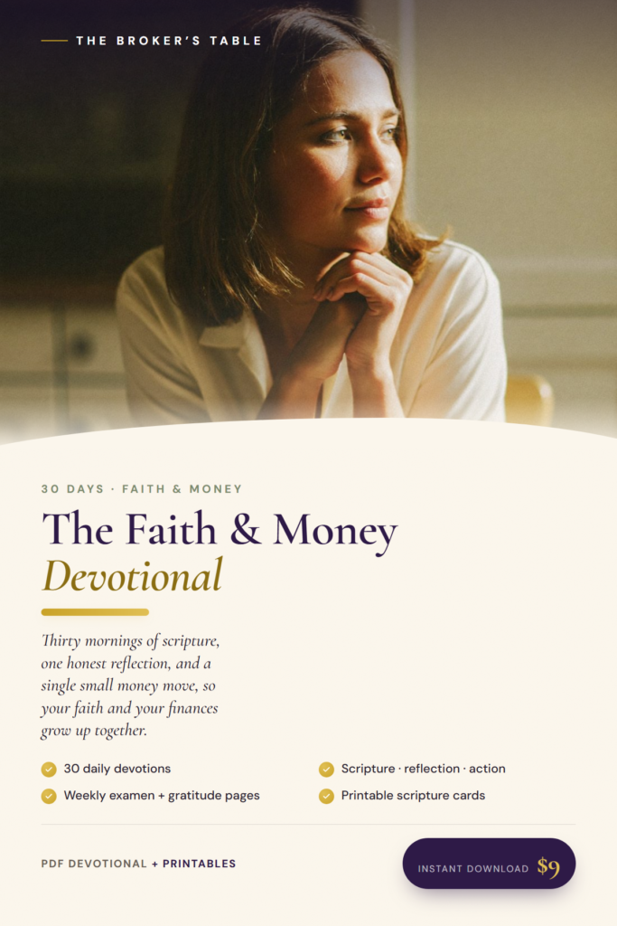 The Faith & Money Devotional cover