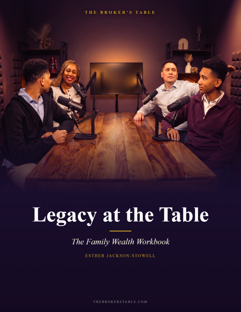 Legacy at the Table: The Family Wealth Workbook
