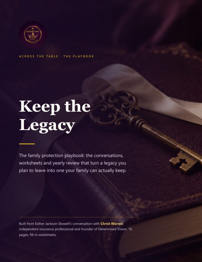 The Broker's Table - keep-the-legacy-cover