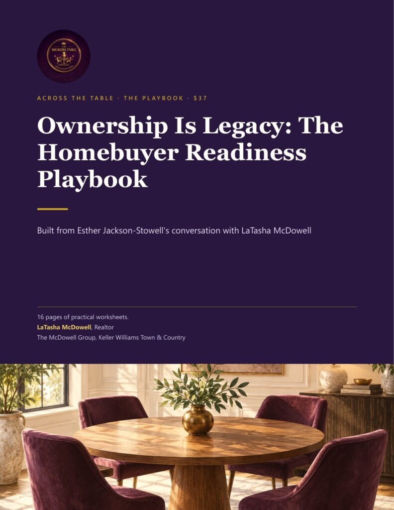 The Broker's Table - ownership-is-legacy-playbook-cover