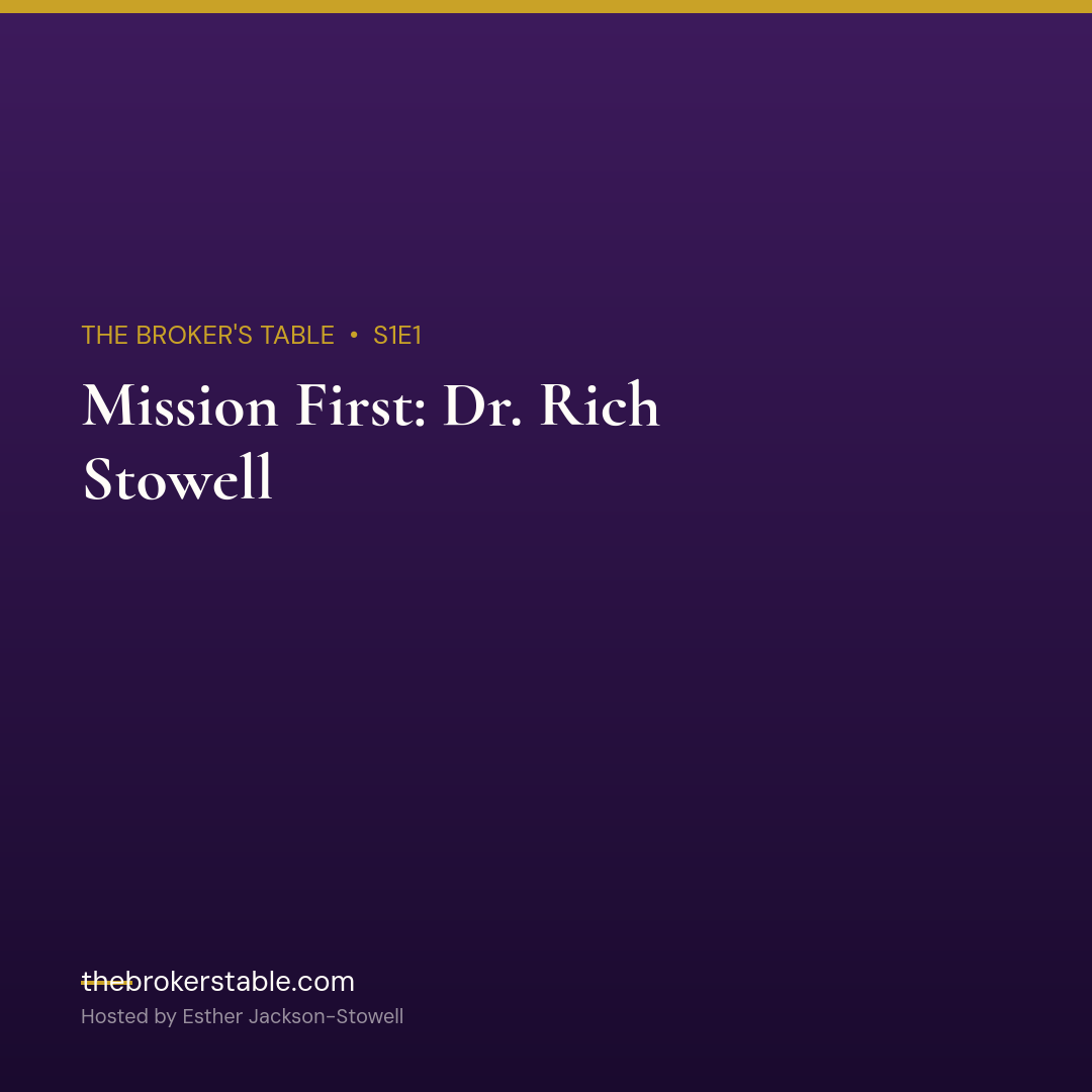 Episode cover: Mission First: Dr. Rich Stowell